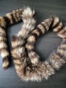 Szal futro naturalne 