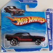 HOT WHEELS 69 Pontiac Firebird T/A