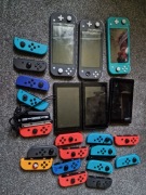 Szesc nintendo switch plus joycony