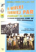 ...Turniej Par "Stawiamy na Młodych" 08.06.1997 Rawicz...