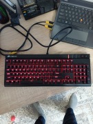 Klawiatura mechaniczna Corsair STRAFE LED czerwona – sprawna