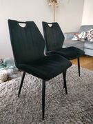 Krzesła ARCO VELVET czarny