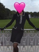 Sukienka Lichi o długości mini z prążkowanej dzianiny