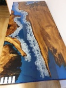 Blat kamforowiec żywica epoksydowa 180 cm x 80 cm