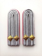 Pagony naramienniki Leutnant wojska pancerne NVA DDR NRD