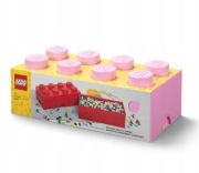 LEGO 40041738 Pojemnik na klocki 4x2 jasnoróżowy