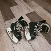 BAUER Łyżwy hokejowe dziecięce róż 33.5 