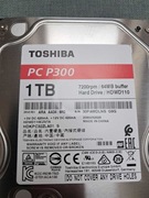 Dysk twardy Toshiba PC P300 1TB SATA III 3,5''