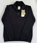 TOM TAILOR Męski sweter Czarny rozm L 100% cotton