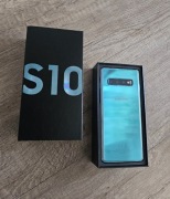 Używany miesiąc Samsung Galaxy S10, 8/128GB, śliczny stan, zielony, zestaw,