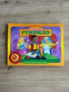 Pinokio bajka rozkładanka 3D vintage 1997