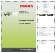Claas Tucano 320 330 340 430 440 450 480 470 Service Manual Instr.serwisowa