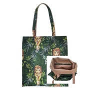 Torba na zakupy bawełniana - Tygrysy