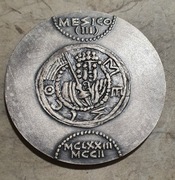 MEDAL - MIESZKO III - SERIA KRÓLEWSKA - PTAiN - NR.3A
