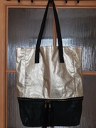 Duża torba A4, skóra ekologiczna, shopper