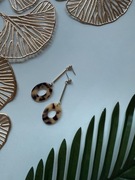 Długie kolczyki w panterkę Reserved