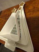 KOMPLET 3 SZT MISECZKA MISKA PATERA PLUS GRATIS CHOINKA JAK HOME&YOU