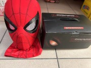 Maska Spider-Man z oczami Led + pudełko-cosplay ,kostium,Marvel 