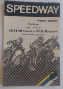 DMP 88 Apator Toruń Stał Rzeszów żużel program 