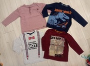 Koszulki bluzki z długim rękawem r 104 coccodrillo