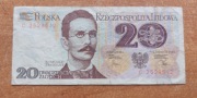 Banknot 20 zł z 1982r, Seria C