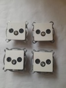 Gniazdo RTV-SAT Hager Polo Optima białe - używane 