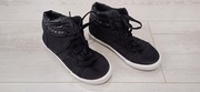 TRAMPKI WYSOKIE CZARNE 30 CHŁOPIEC WIOSENNE JESIENNE SZNURÓWKI NOWE