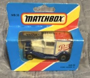 Stare matchbox MB 38 Ford model T PEPSI COLA