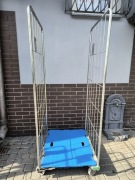 Rollkontener wózek siatkowy magazynowy