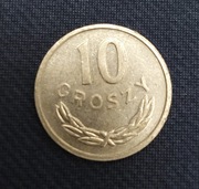 Moneta 10 groszy 1981 Al 