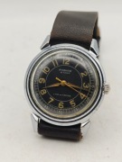 Zegarek Rodina. Automatic.Czarna tarcza.