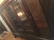 Biblioteka na lwich łapach antyk szafa 265 cm 