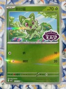 Sprigatito 0106/09 CBB1C NM Shiny Holo Pokémon TCG Chińska