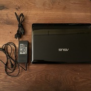 Laptop ASUS i5 4GB RAM - uszkodzony, brak dysku, zasilacz