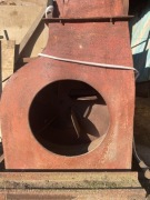 dmuchawa do siana słomy, 6 prostych rur i 5 kolanek, regulowana końcówka