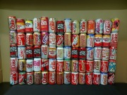 Coca-Cola Cherry Coke duża kolekcja puszek