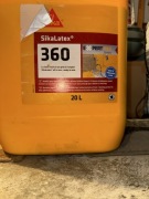 Gotowy dodatek do zapraw i betonu - SIKA SikaLatex 360 
