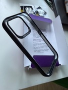 Case MobilFox IPhone 15 Pro + szkło hartowane/na obiektyw 