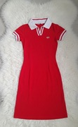 Czerwona Sukienka Polo "bebe PLUS" - Idealna na Lato! Rozmiar S