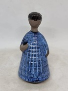 Ceramiczna figurka damy autorstwa Elsi Bourelius dla Jie Gantofta Szwecja