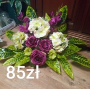 Wiązanka ze sztucznych kwiatów 