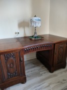 Antyk biurko drewniane 