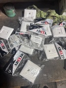 10 szt PODWÓJNE GNIAZDO TELEFONICZNE Z RAMKĄ MARKI ADELID