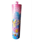 Lalka Barbie Color Reveal balonowe zwierzątka kolorowa niespodzianka 6 el.