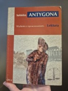 Książka lektura antygona sofokles