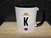 Kubek król walentynki