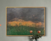 Oryginalny obraz akrylowy "Comme une connexion unique entre les âmes"