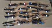 Zasilacz modularny, przewody SATA, PCIe, Molex, FDD mix producentów 