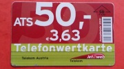 AUSTRIA     -  Karta telefoniczna  / 101 A