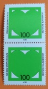 Niemcy DB znaczki 1994 # 1737**Zielone serce dwójka 